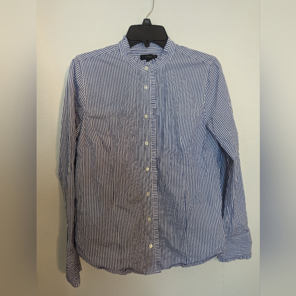 J. Crew Striped Button Down Shirt